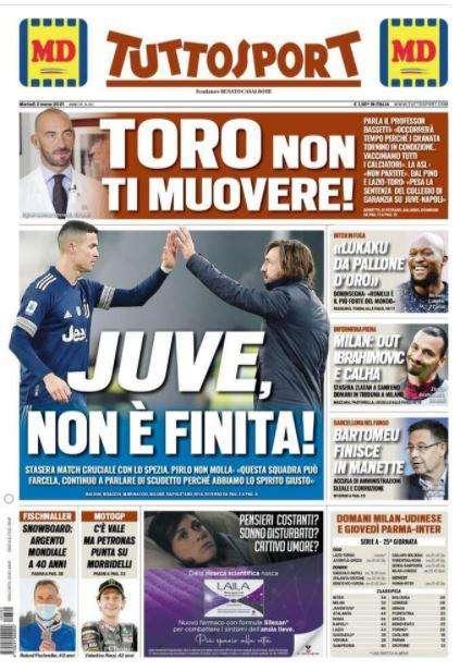 Tuttosport: Alessandria respira | Livorno ad Amelia | Perugia vuole vetta