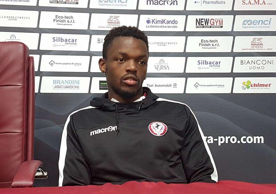Sambenedettese, in arrivo lo svincolato Kevin Yamga
