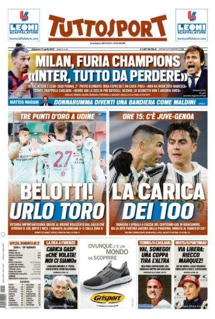 Tuttosport: "Avellino scappa e ringrazia Fella"