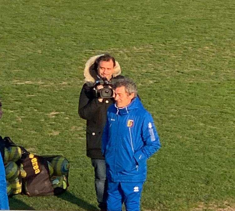FOTONOTIZIA TC - Catanzaro, primo allenamento per Auteri