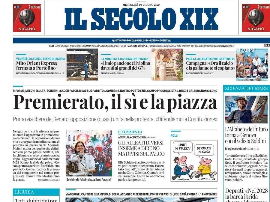 Il Secolo XIX: "Zamparo dà l’addio all’Entella, per lui un biennale a Vicenza"