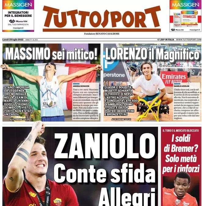 Tuttosport: "Cesena, è il giorno di Corazza"