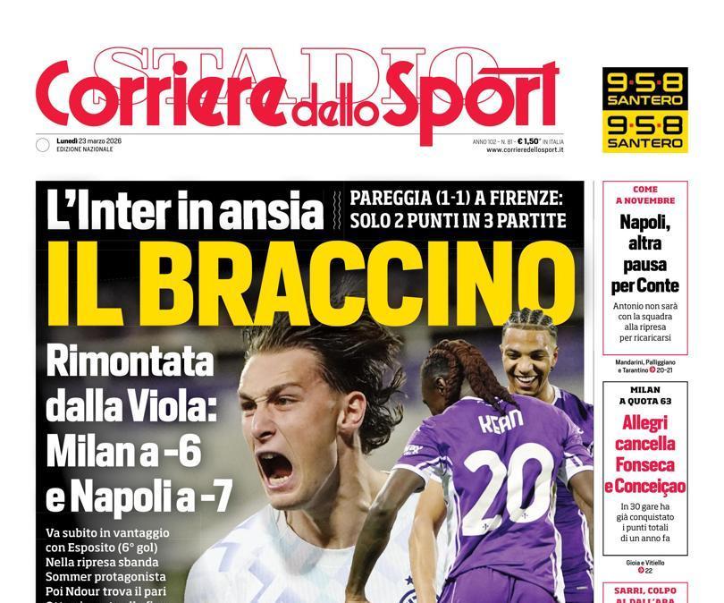 Corriere dello Sport: "Trapani, la festa arriva al 97'"