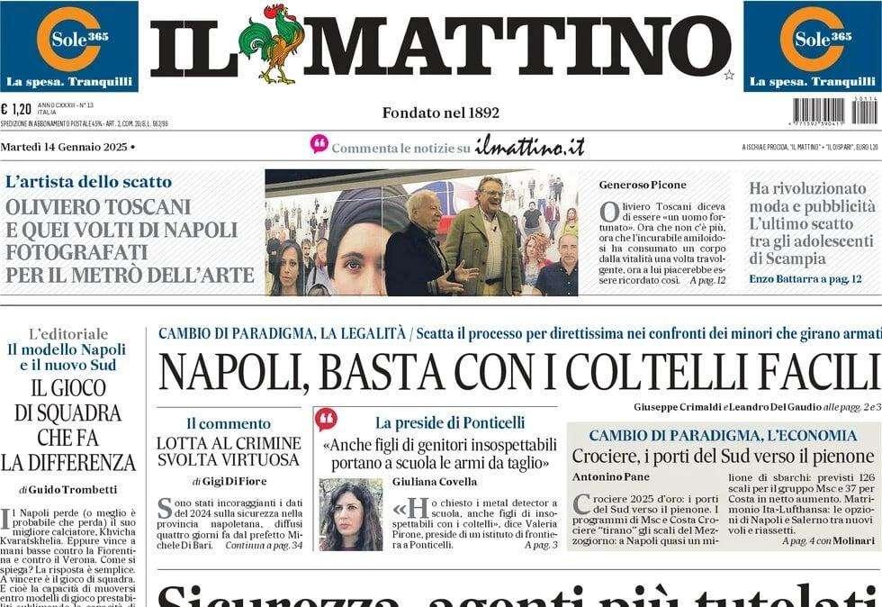 Il Mattino - ed. Avellino: "Lupi, un punto dopo la paura"