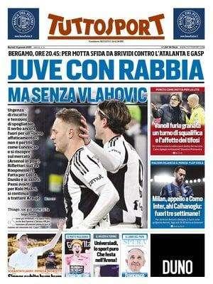Tuttosport: "Il Monopoli balza in vetta. Avellino, il pareggio al 94'"