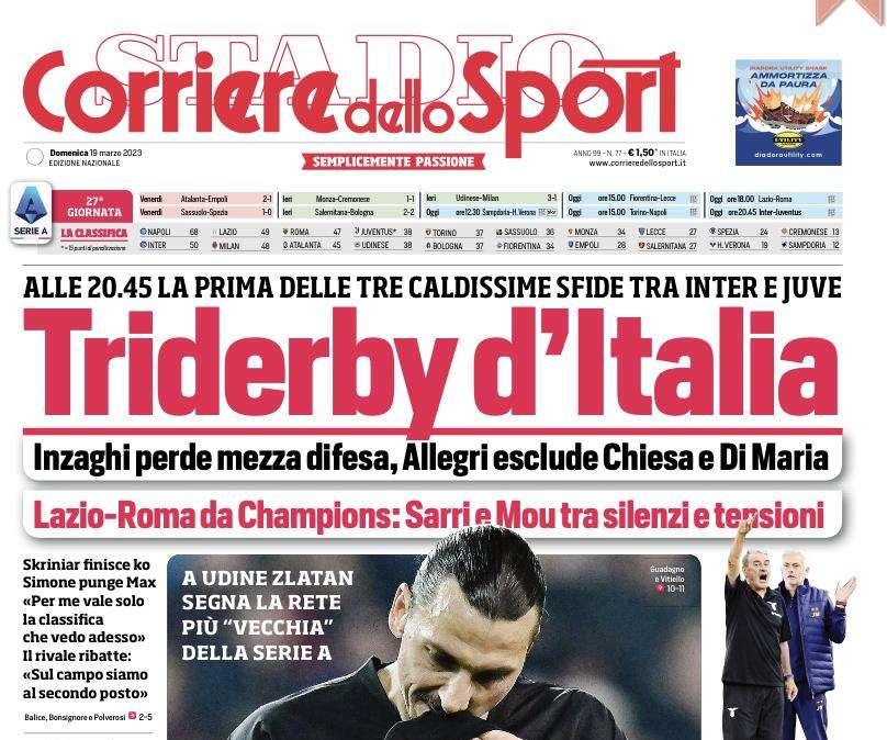 Corriere dello Sport: "Catanzaro, il giorno che tutti aspettano"