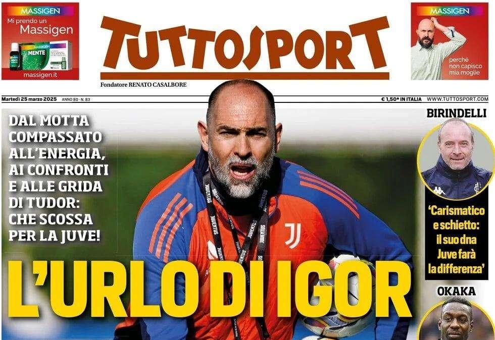 Tuttosport: "Russo manda l'Avellino in paradiso: ora è primo!"