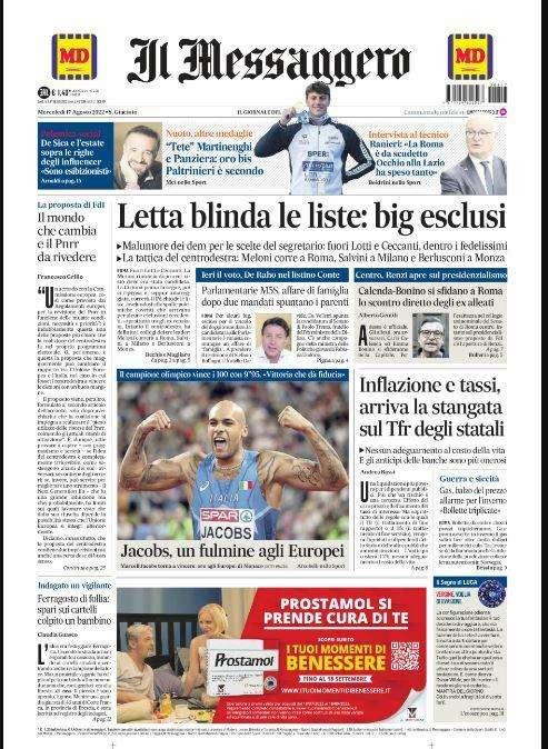 Il Messaggero: "Pressing sul bomber | La Viterbese resiste"
