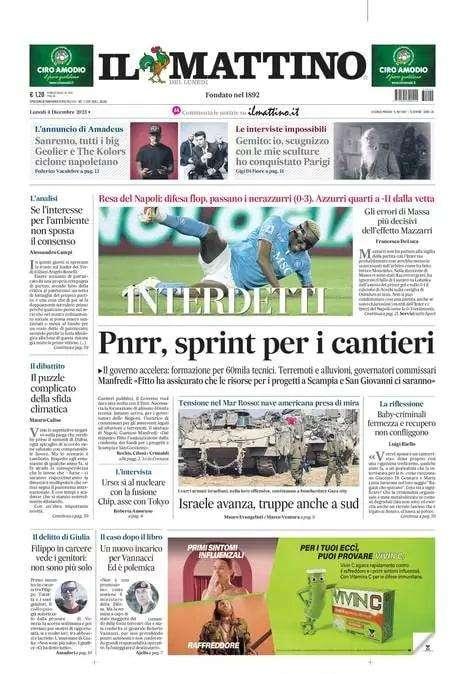 Il Mattino: "La Juve Stabia ancora in fuga"