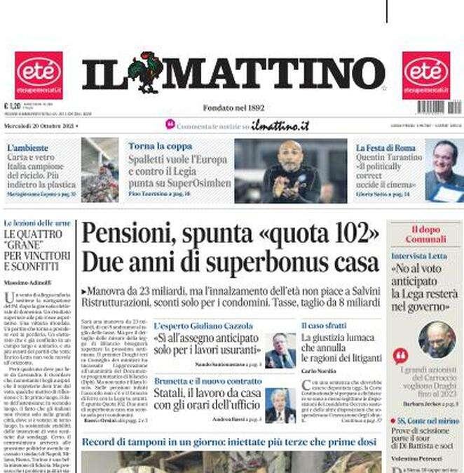 Il Mattino di Avellino: "Lupi, è una partita da dentro o fuori"