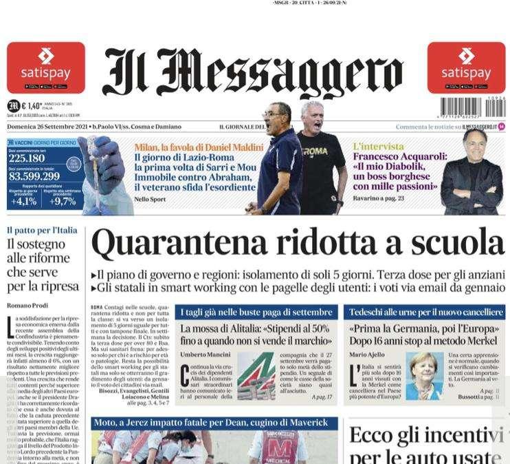 Il Messaggero Latina: "I nerazzurri tentano l'impresa a Taranto"