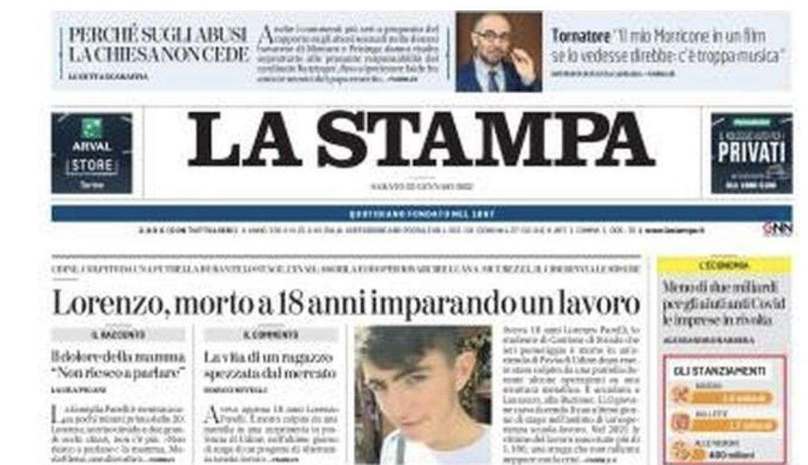 La Stampa: "Pro Vercelli, un gigante in difesa"
