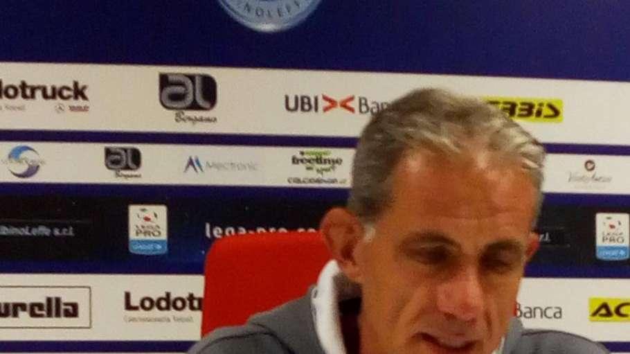 Albinoleffe, Zaffaroni: "Match equilibrato contro una squadra forte"