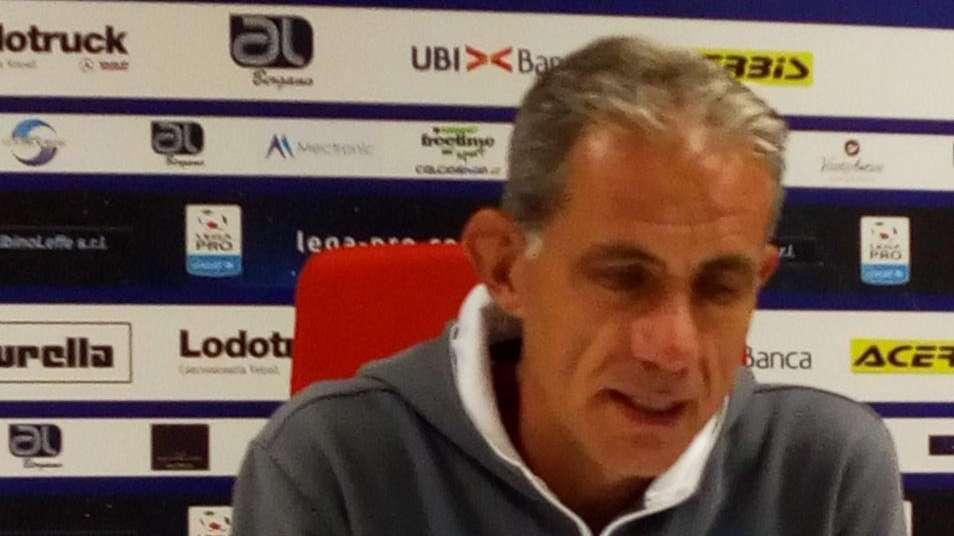 Albinoleffe, Zaffaroni: "Oggi un passo indietro. Ci siamo innervositi troppo"