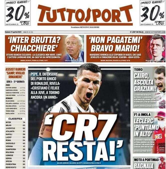 Tuttosport: "Longo punge l'Alessandria: «Contiamo noi, non il Como»"