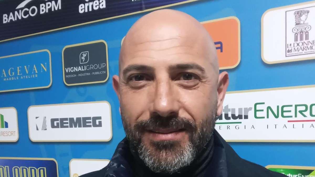 Carrarese, Calabro: "La differenza sarebbe potuto essere più larga"