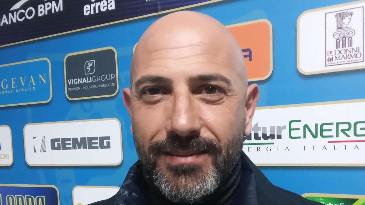 Carrarese, Calabro: "Assorbito ko Recanati. Gruppo risponde sempre presente"