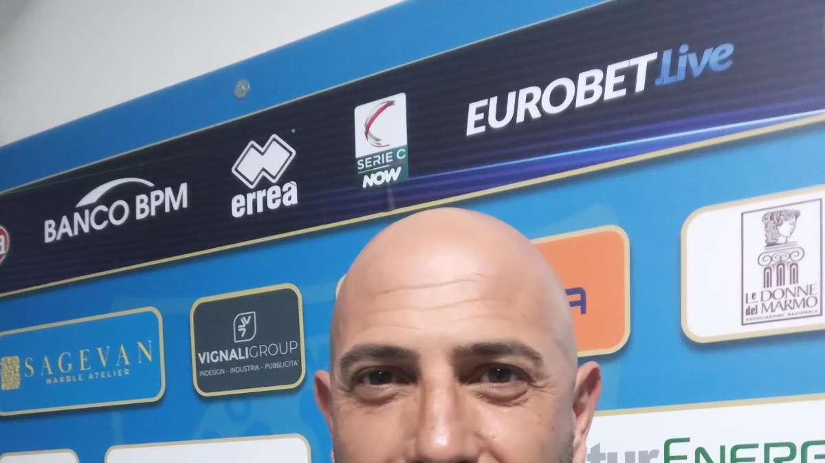Carrarese, Calabro: "Superato il turno contro una grande squadra"