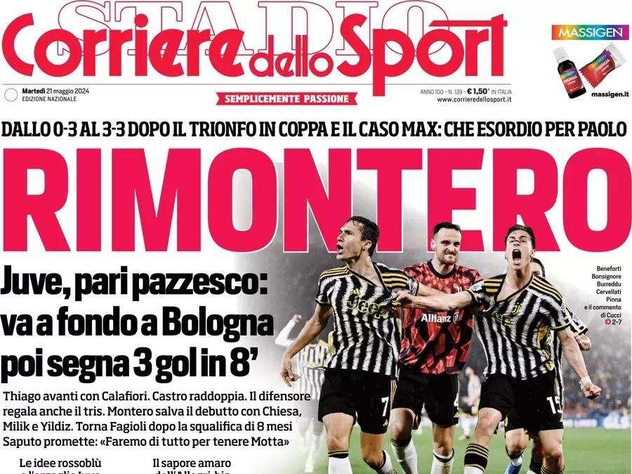 Corriere dello Sport: "Catania, provaci Sam. Avellino, l'ora di Sgarbi"