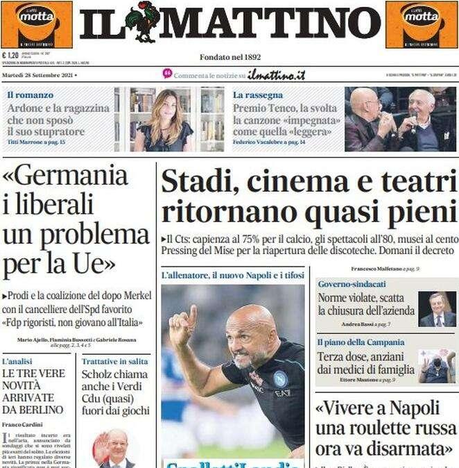 Il Mattino di Avellino: "Caso Sbraga, tecnico e giocatore non si parlano"