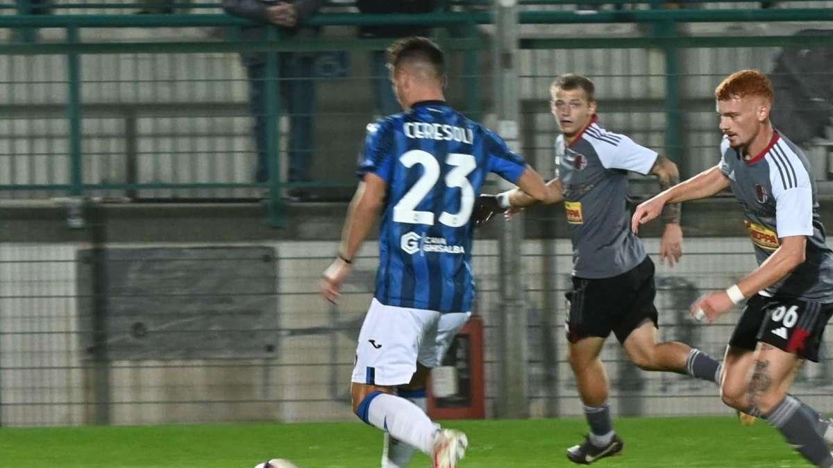 Notte fonda per il Vicenza: Alessio-Ceresoli, Atalanta U23 sul 2-0 al 45'