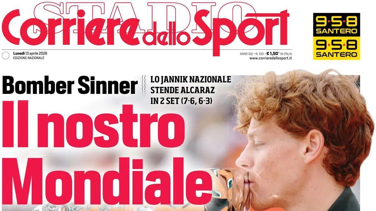 Rassegna stampa Le prime pagine dei quotidiani sportivi