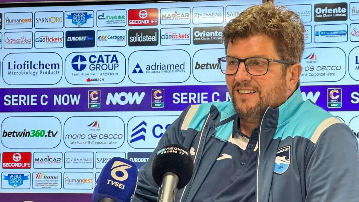 Pescara, Baldini: "Peccato per Pellacani, partiti così col piede sbagliato"