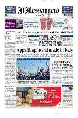 Il Messaggero: "Viterbese, ultime tre. O la va o la spacca"