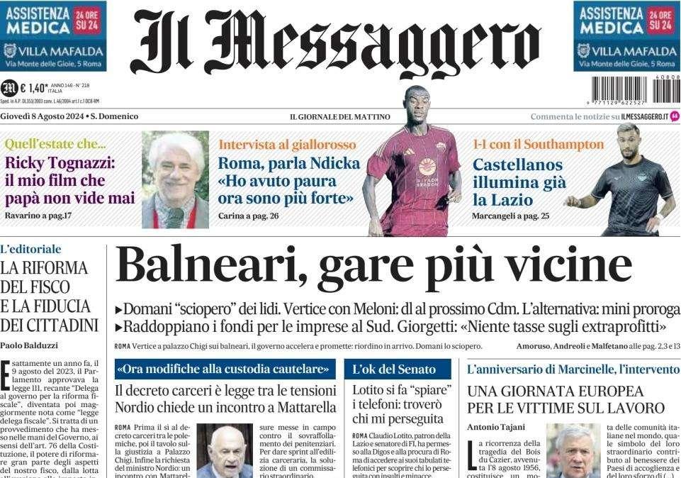 Il Messaggero: "Pescara, Merola in sospeso. Preso Pierozzi, addio Plizzari"