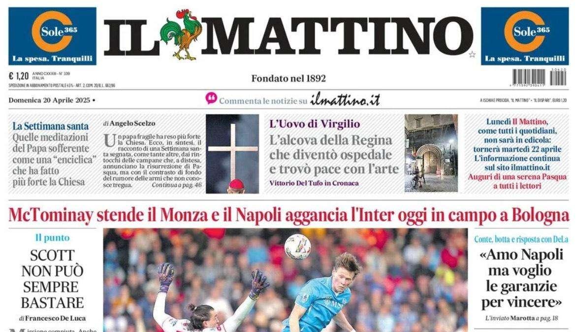 Il Mattino: "Che gioia Avellino, la B ora è realtà"