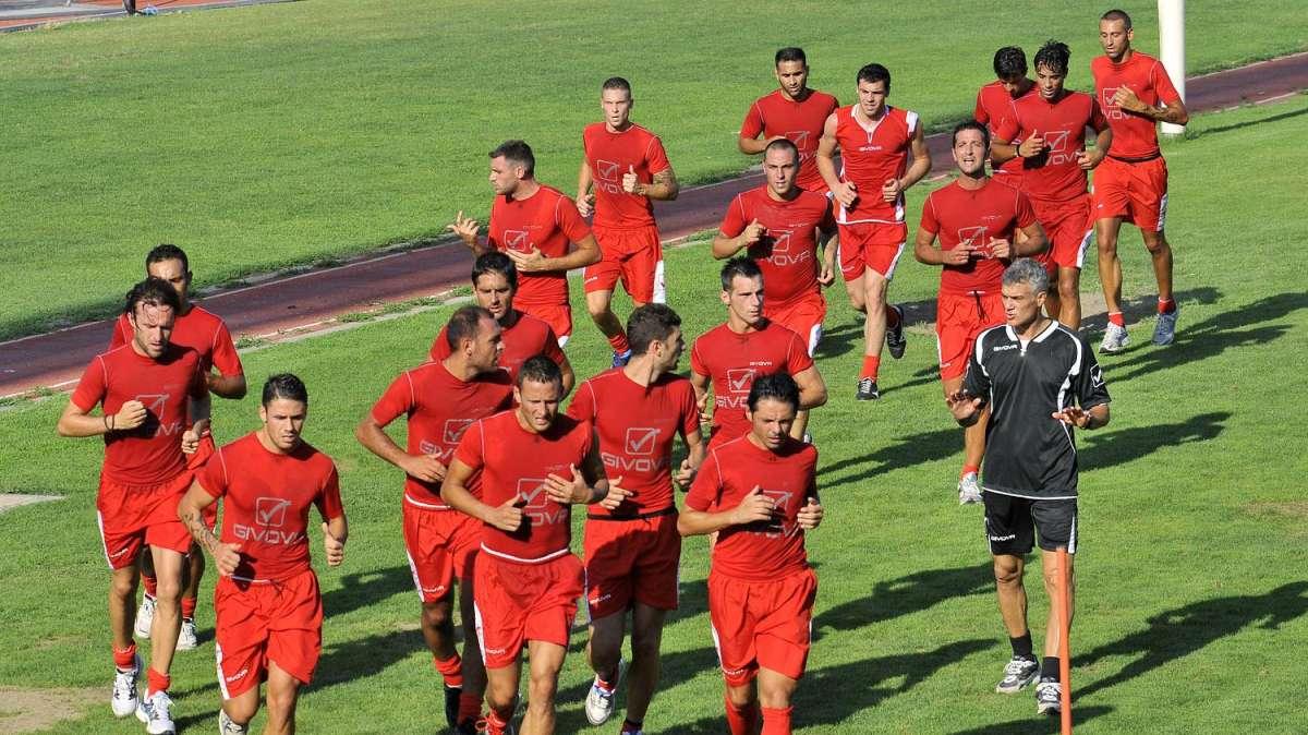 Nocerina, un giovane croato in prova