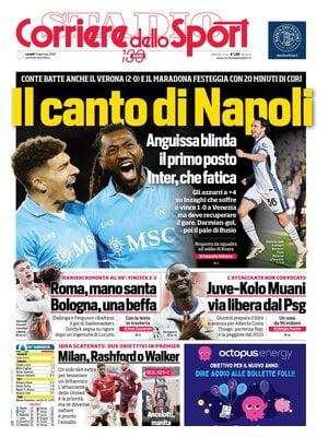 Rassegna stampa Le prime pagine dei quotidiani sportivi