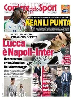 Rassegna stampa Le prime pagine dei quotidiani sportivi