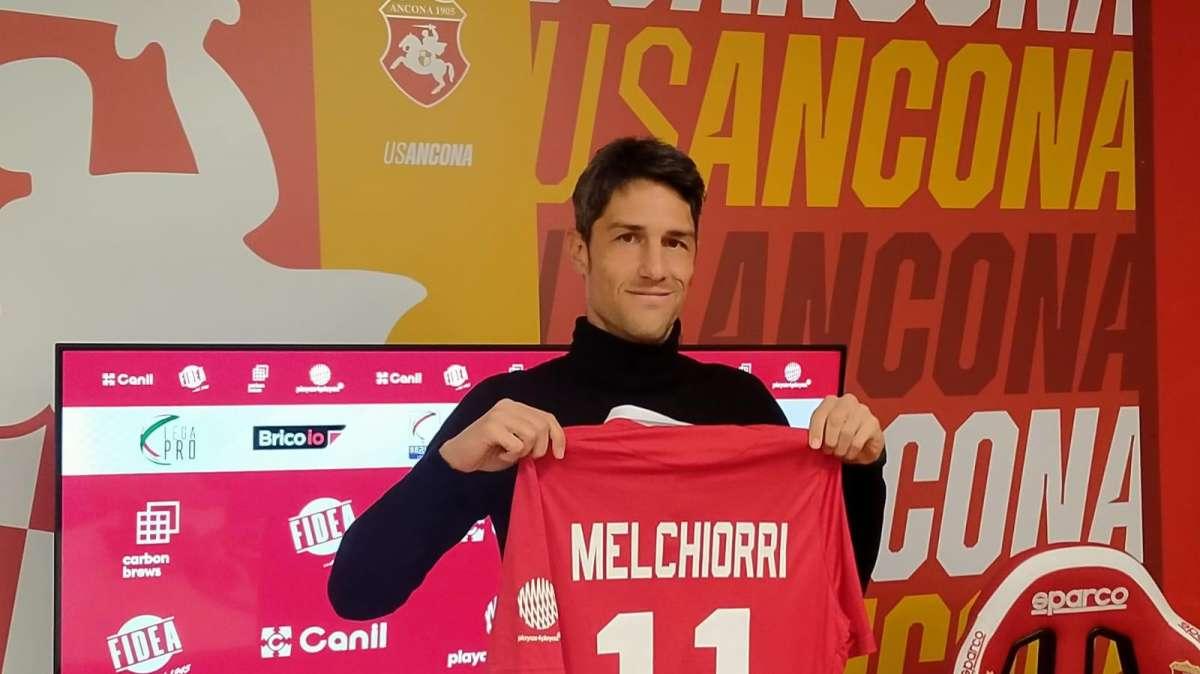 Ancona, infortunio Melchiorri: sublussazione del gomito. Sarà monitorato