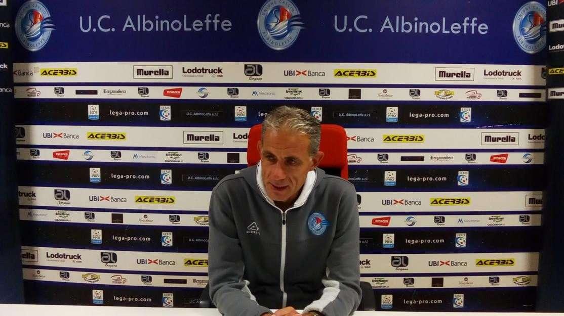 Albinoleffe, Zaffaroni: "Vittoria per morale, bravi a difendere con ordine"