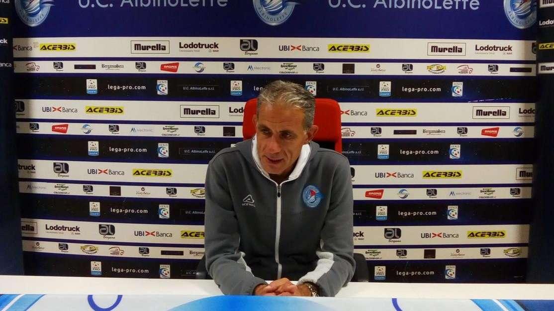 AlbinoLeffe, Zaffaroni: "Prova di livello, orgogliosi del nostro cammino"