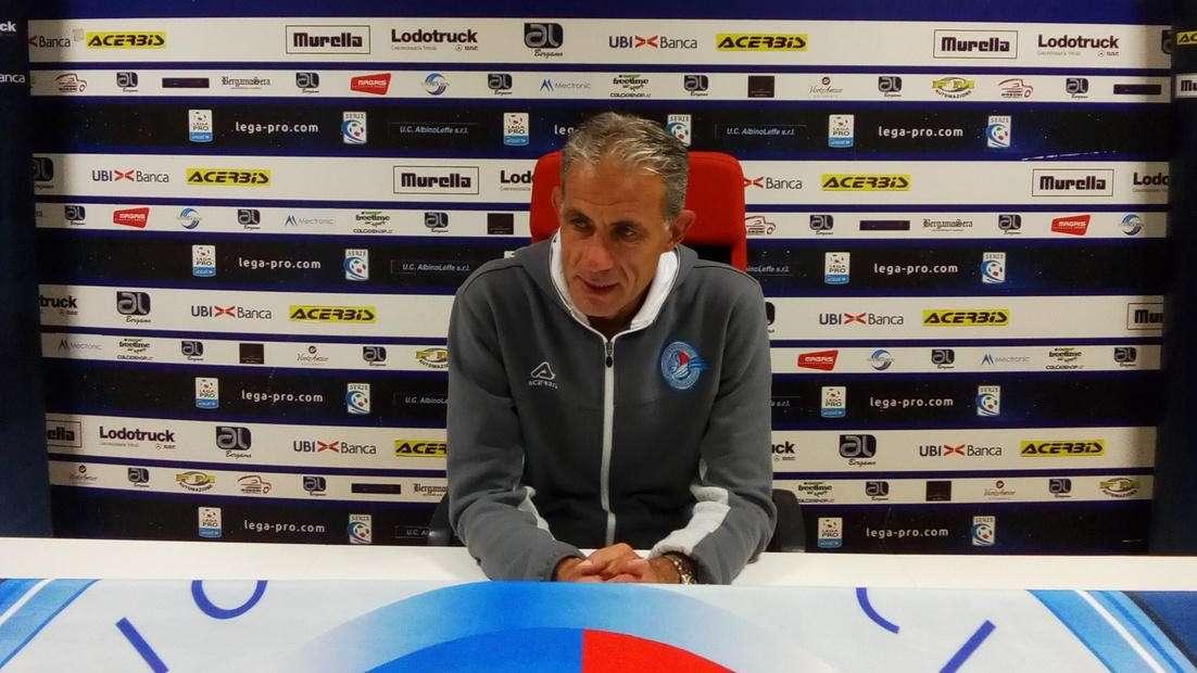 AlbinoLeffe, Zaffaroni: "Soddisfatto da quanto hanno fatto i ragazzi"