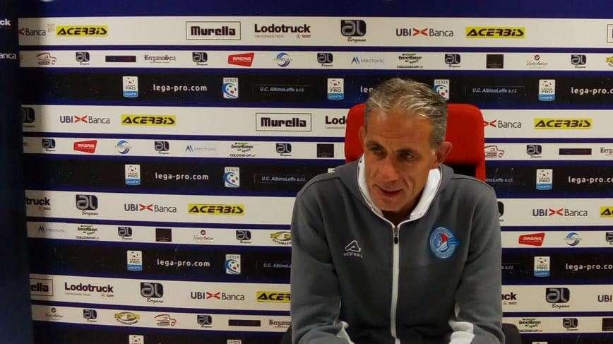 AlbinoLeffe, Zaffaroni: "Con l'Entella ci siamo comportati bene"