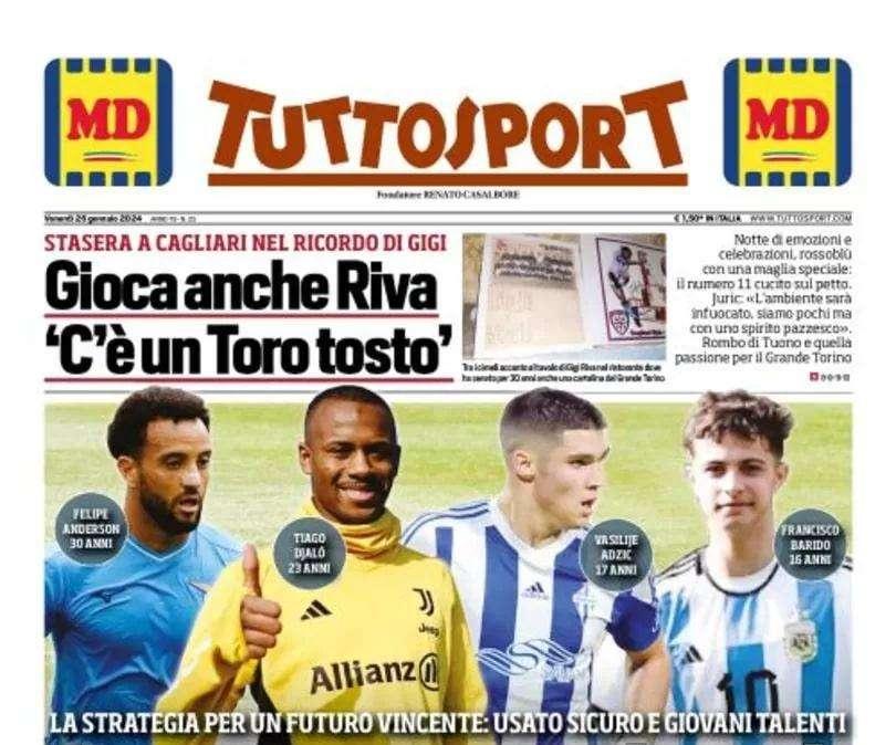 Tuttosport: "Milan Next Gen: avanti tutta | Lega Pro fabbrica di belle speranze"