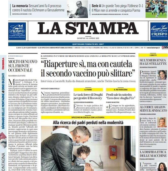 La Stampa: "Più Corazza che Eusepi con la Pro Sesto"