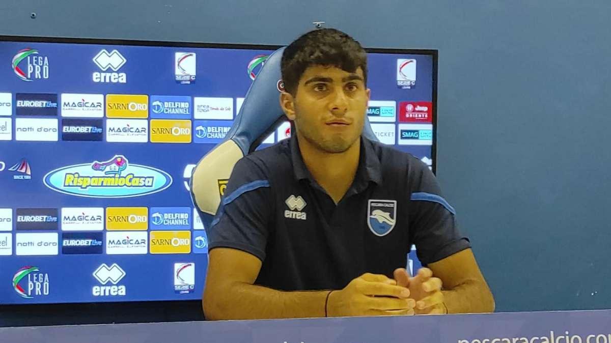 Pescara, Desogus: "Grande emozione esordire, peccato per sconfitta"