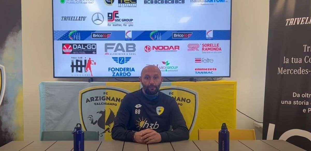 Arzignano, Bianchini: "Dobbiamo ricominciare a muovere la classifica"