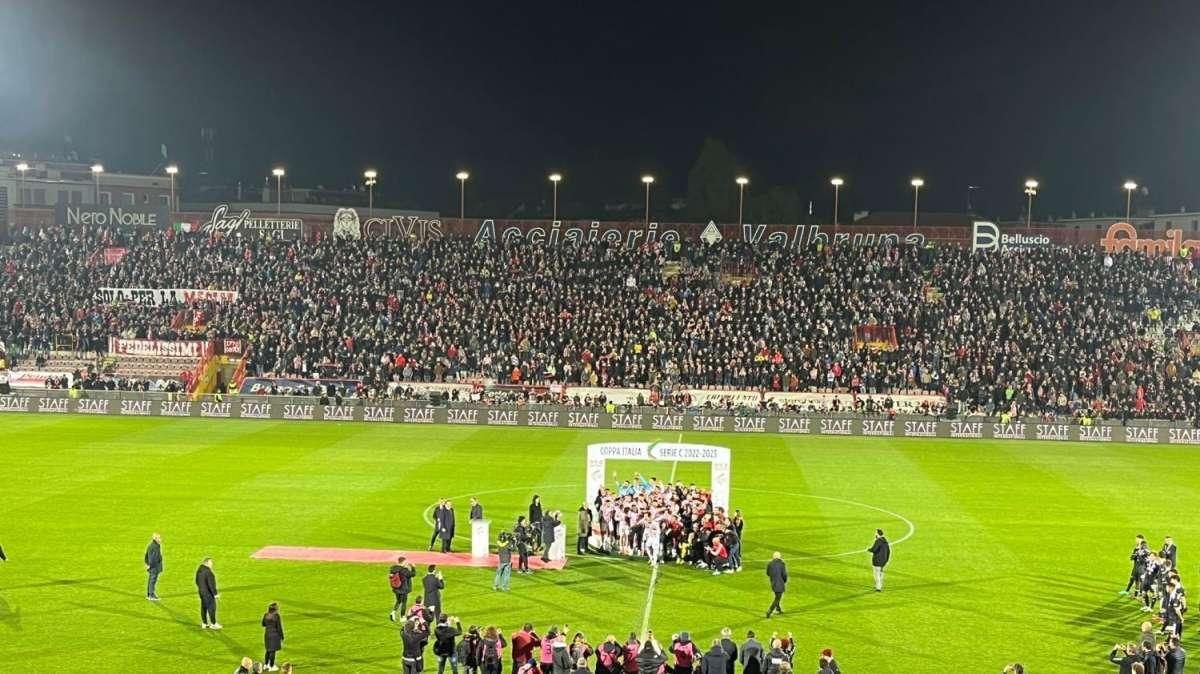 Coppa Italia Serie C, 150mila spettatori sulla Rai per la finale di ritorno
