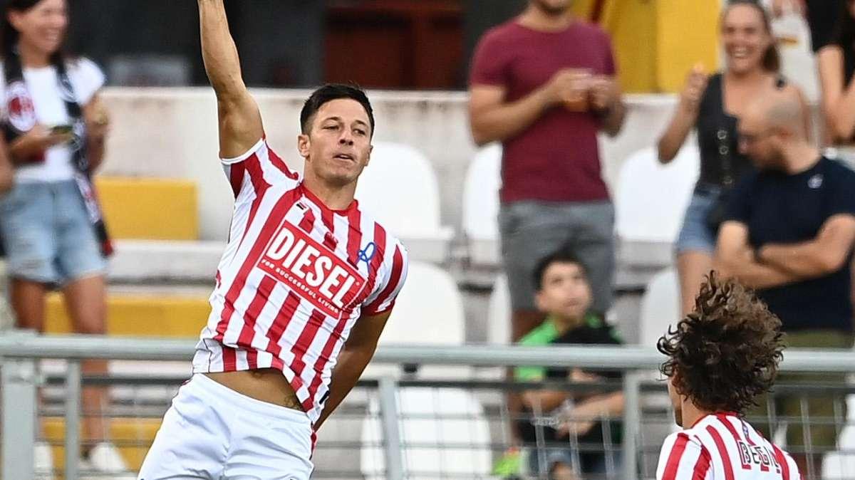 Vicenza, che serata per Rolfini: prima tripletta tra i professionisti