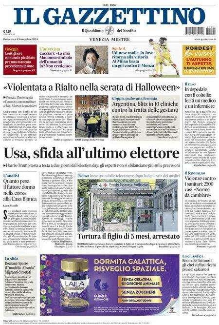 Il Gazzettino ed. Padova: "Vietato distrarsi"