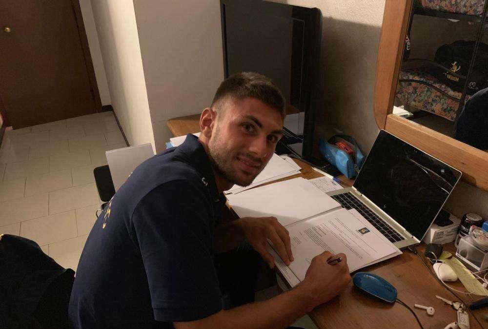 FOTONOTIZIA TC - Rossetti firma col Modena. Biennale con opzione