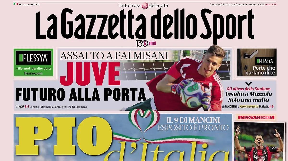 Rassegna stampa Le prime pagine dei quotidiani sportivi