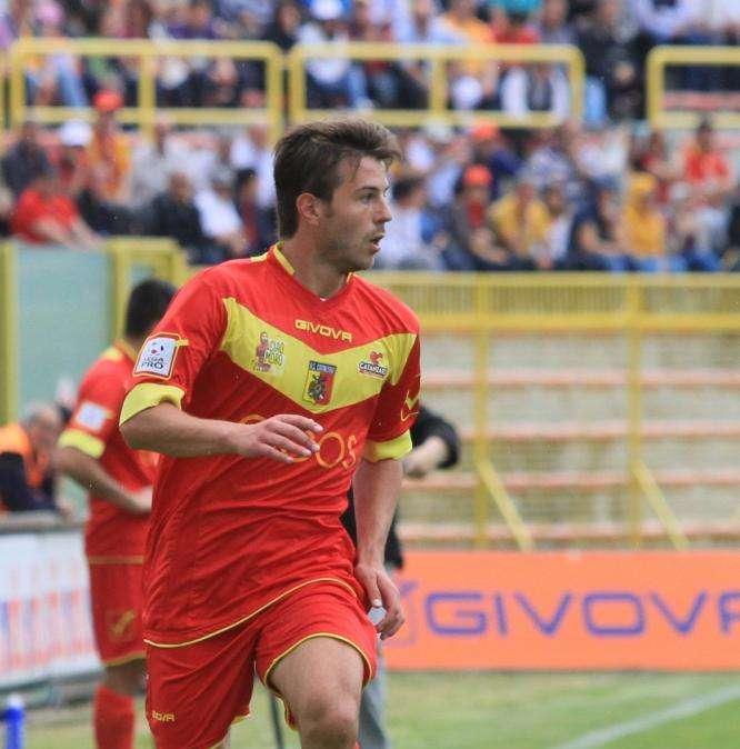 TC - Gubbio, il centrocampista Benedetti verso il Gozzano