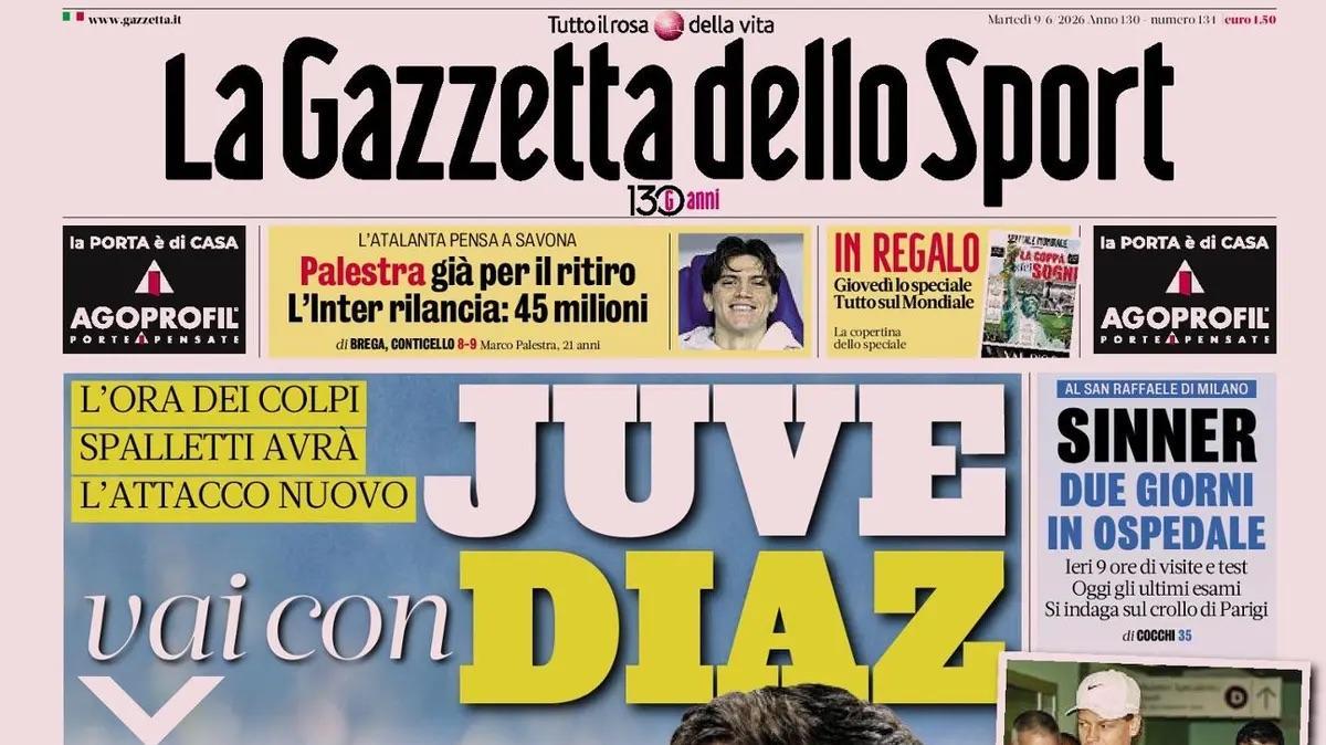 Rassegna stampa Le prime pagine dei quotidiani sportivi
