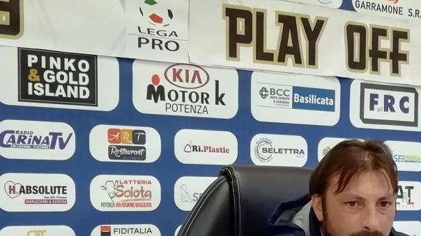 Potenza, Raffaele: "Tre pali nel primo tempo e i gol nella ripresa"